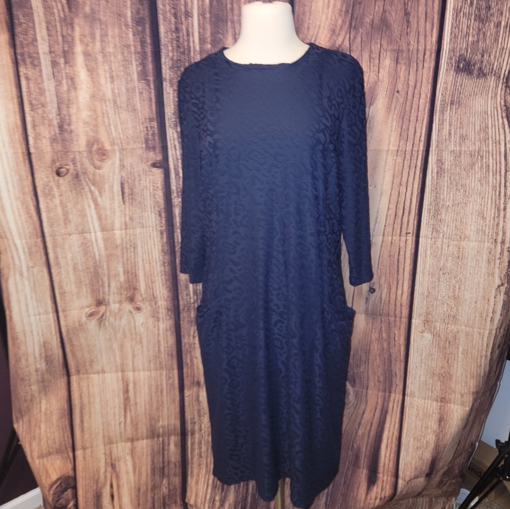 J. McLaughlin Dress Size XL Blue